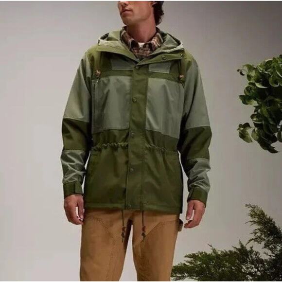 ALPINE DESIGN 1962 SPORT JACKET Mens Size Large Olive Green Wind Resistant NEW - Picture 2 of 13